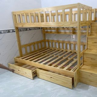 Giường tầng thiết kế dành riêng cho thị trường nội địa hàng chất lượng | Mã: BENA| Giường Tầng DAV