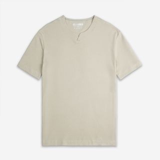 Áo thun trơn nam nữ cổ chữ V vải cotton bông co giãn, form tôn dáng- BELAIRMAN