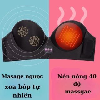 Áo Ngực Điện Mát Xa Ngực Kích Thích Nâng Ngực Lưu Thông Tuần Hoàn
