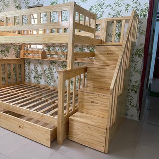 Giường tầng thiết kế dành riêng cho thị trường nội địa hàng chất lượng | Mã: BENUSA| Giường Tầng DAV