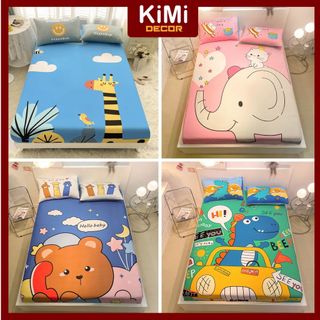 Chănga Bộ Set CHƯA GỒM CHĂN 3 Món Cotton Living Thành Phần 100% Cotton Tự Nhiên Nhập Khâu