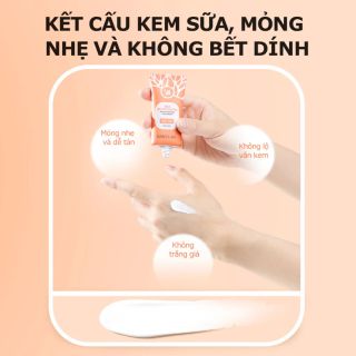 Kem dưỡng GMEELAN WHITENING LAZY CREAM  LÀM TRẮNG DA CÓ SPF20