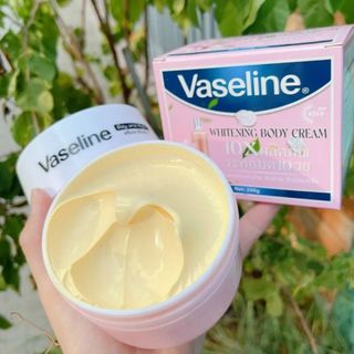 Kem Body Vaseline 10x Hồng 200g Tinh Chất Hoa Anh Đào , Trắng Mịn Da , Bật Tone Nhanh