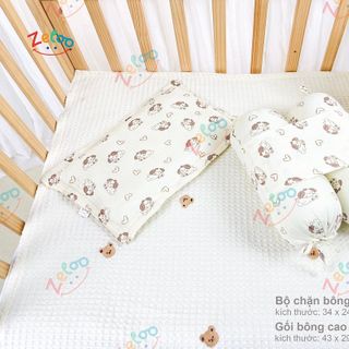 BỘ CHẶN BÔNG KÈM GỐI CAO CẤP ZELOO