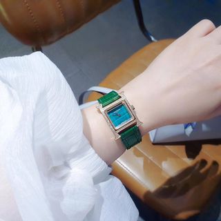 ĐỒNG HỒ NỮ CAO CẤP HEMES DÂY DA MẶT VIỀN ĐÁ NEW 1