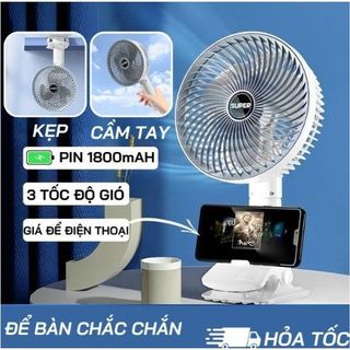 Quạt kep tích điện ( THÙNG 40C) giá sỉ