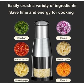 Dụng Cụ Nghiền Tỏi, Ớt ( Xay Tỏi Ớt )Bằng Tay Chất Liệu Inox 304 Cao Cấp