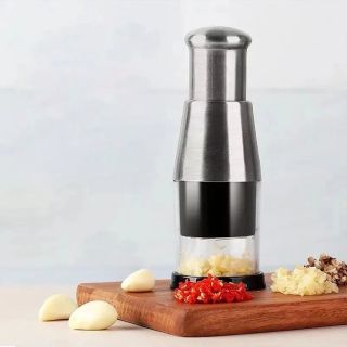 Dụng Cụ Nghiền Tỏi, Ớt ( Xay Tỏi Ớt )Bằng Tay Chất Liệu Inox 304 Cao Cấp