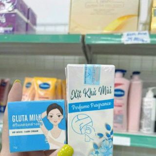 COMBO Kem Thâm Nách Gluta Milk Thái Lan 15g & Xịt Khử Mùi 10ml giá sỉ