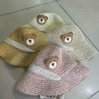 Mũ vành trẻ em đủ mẫu có hoa NB