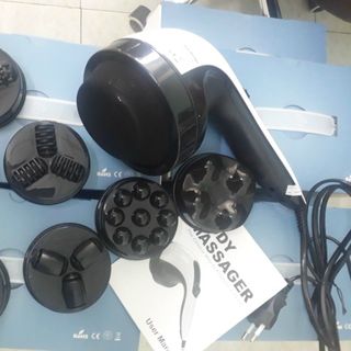 Máy massage cầm tay 9 đầu Puli PL-601 New, massage thư giãn toàn thân