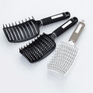 Lược gỡ rối,tạo phồng tóc,lược sấy tạo kiểu tóc bán nguyệt cỡ lớn