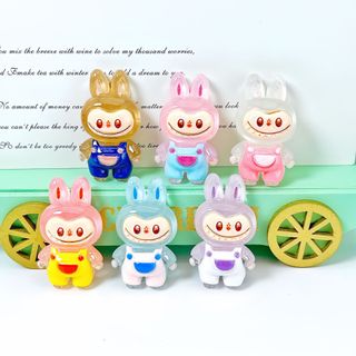 CHARM LABUBU PHÁT SÁNG, VỎ TRẮNG