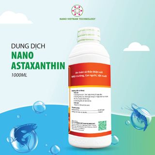 Dung dijch Nano Astaxanthin 100% nguyên chất tảo Haematococcus tăng cường đề kháng, sắc tố đổ cho tôm, cá hồi