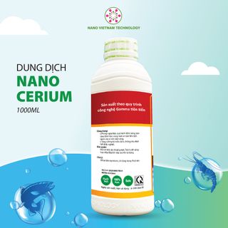 Dung dịch Nano Cerium Hỗ trợ Ngăn Ngừa Bệnh Và Tăng Cường Hấp Thu Cho Tôm, Cá, Động Vật Thuỷ Sinh