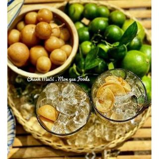 Chanh muối ngâm đường phèn hủ 12-15 trái khoản 1kg