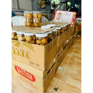 Chanh muối ngâm đường phèn hủ 12-15 trái khoản 1kg