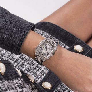 ĐỒNG HỒ NỮ CAO CẤP GUE S MẶT VUÔNG FULL HỘT SANG TRỌNG 1