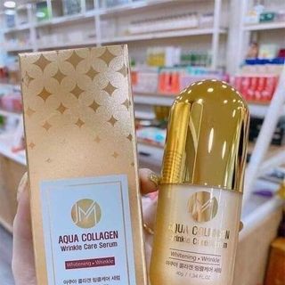 Serum Trắng Da Collagen Tươi Thủy Phân JM Aqua Collagen Wrinkle Care Serum Hàn Quốc giá sỉ