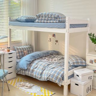 Đủ Bộ Chăn Ga 4 Món CÓ CHĂN BÔNG Dùng Khách Sạn, Homestay, Dịch Vụ Cho Thuê Nhà - KiMi Decor