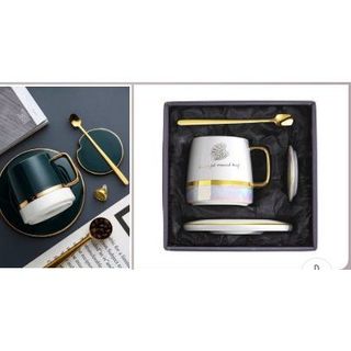 Cốc Sứ Nắp Sứ CC KALANDI ( THÙNG 32C)