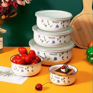 BỘ 5 THỐ SỨ CAO CẤP CÓ NẮP