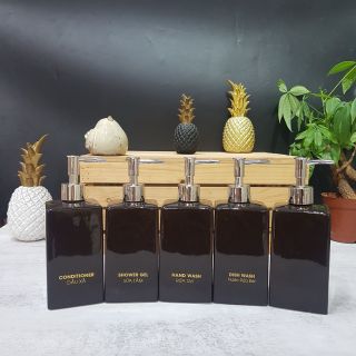 Bộ phụ kiện phòng tắm gốm sứ Bát Tràng Duy Anh