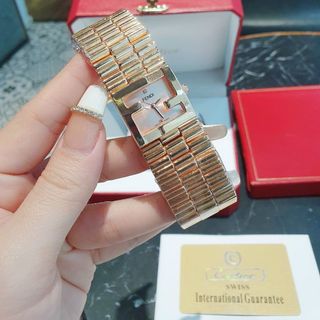 ĐỒNG HỒ NỮ THỜI TRANG FENZI DÂY BẢNG MẶT VUÔNG 2