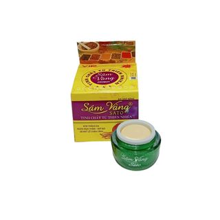 Kem mụn sâm vàng sato trắng da tinh chất từ thiên nhiên 15g