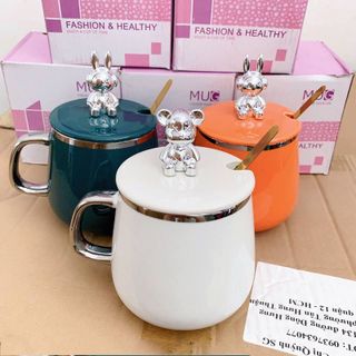 Cốc Sứ TM Lục Giác Gấu (THÙNG 60C)