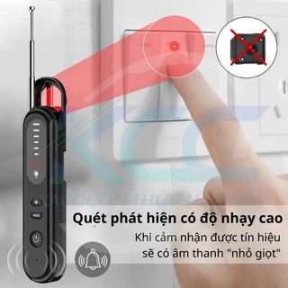 MÁY DÒ THIẾT BỊ QUAY LÉN, SÓNG WIFI THEO DÕI, GPS, CHỐNG NHÌN TRỘM T01