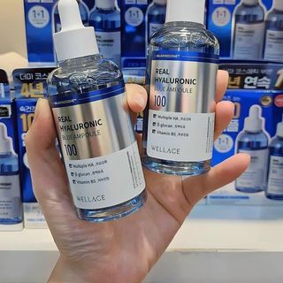 Tinh chất cấp ẩm phục hồi Wellage Real Hyaluronic Blue Ampoule 75ml