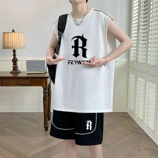 ĐỒ BỘ THỂ THAO NAM NỮ UNISEX CHỮ R - AUSA HOUSE