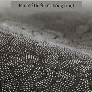 Bộ 2 Thảm Bếp Lót Chân 3D Chống Trượt - Set 2 Cái Đế Dày: 40x60cm và 40x1m2 - Hàng Cao Cấp
