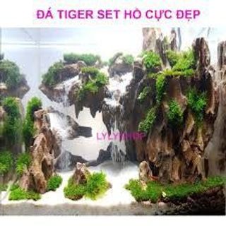 Đá tiger- đá trang trí thuỷ sinh (1kg)