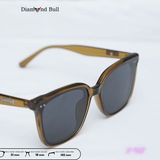 Mắt Kính Râm Mát Nam Nữ Thời Trang Diamond Bull Store Dáng Vuông Gọng Nhựa Mắt Râm Chống Tia UV 17-MT