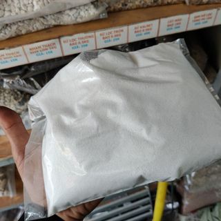 Cát thạch anh, cát siêu trắng trải nền làm thác cát hồ thuỷ sinh 1kg