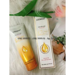 Sữa rửa mặt trắng da ngừa mụn se khít lỗ chân lông Leewoo Titione 100g - Nhà Phân Phối Mỹ Phẩm Tấn Đạt