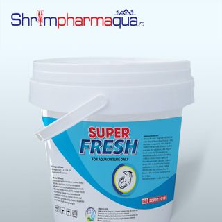 SUPER FRESH - Thảo dược Tinh chất nghệ Curcumin tăng cường miễn dịch giúp ức chế vi khuẩn Vibrio và các bệnh ở tôm. giá sỉ