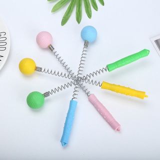 Gậy đấm lưng lò xo đầu tròn cầm tay massage lưng cổ vai gáy thư giãn