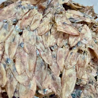 Khô mực chuối, mực con to dày ngọt túi hút chân không - 500GR