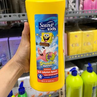 Sữa Tắm,Gội Và Xả Cho Bé Suave Kid 3 in1 828ml-Phiên Bản Đặc Biệt