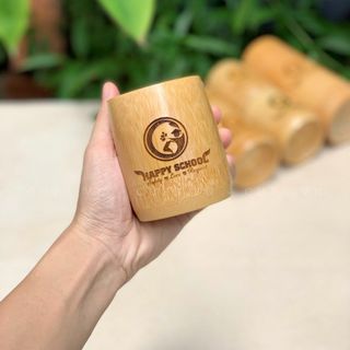 Phôi Ly Tre 8cm ( giá không gồm khắc logo)
