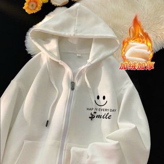 ÁO HOODIE NAM NỮ FORM RỘNG CHẤT NỈ MỊN DÀY IN MẶT CƯỜI SMILE PHẢN QUANG CÓ NÓN -HTM FASHION giá sỉ