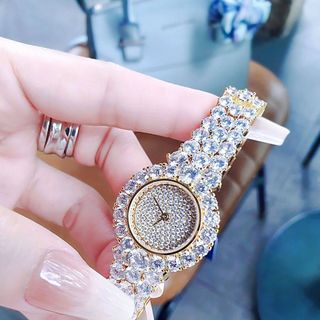 ĐỒNG HỒ NỮ CHÍNH HÃNG FUNMEI F00 FULL ĐÁ PHA LÊ ĐI KÈM TEM KÍCH HOẠT ĐIỆN TỬ BẢO HÀNH CHÍNH HÃNG 1