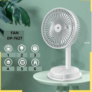 QUẠT SẠC TÍCH ĐIỆN DP 7627