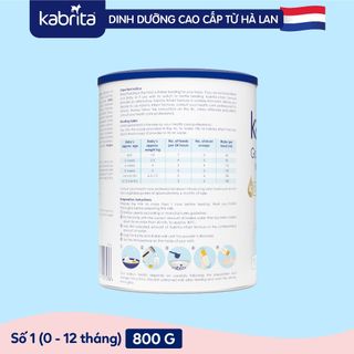 [Tặng Balo hình thú] Combo 2 lon Sữa dê Kabrita số 1 cho trẻ- Lon 800g giá sỉ