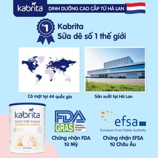 Combo 2 lon Sữa dê Kabrita số 3 cho trẻ trên 24 tháng - Lon 800g giá sỉ