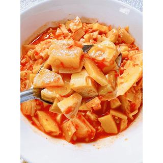 Măng tương ớt, măng tre ngâm chua ngọt nhà làm hủ 500g giòn, tươi ngon - CTB750