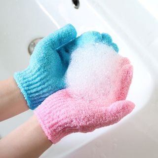 (2 cái) Găng Tay Tắm Tẩy Tế Bào Chết Đa Năng Chống Trượt Làm Sạch, Làm Sáng Da